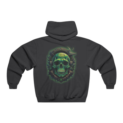 Green Skull NUBLEND® Hooded Sweatshirt